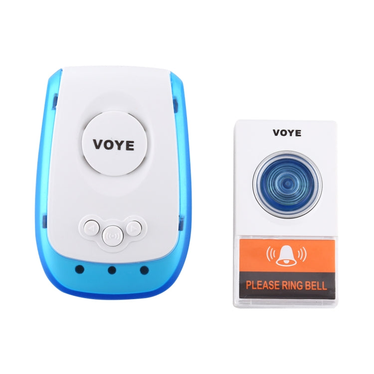 VOYE V009A Home Music Remote Control Wireless Doorbell with 38 Polyphony Sounds, US Plug, V009A VOYE V009A Home Music Remote Control Wireless Doorbell with 38 Polyphony Sounds, US Plug, V009A